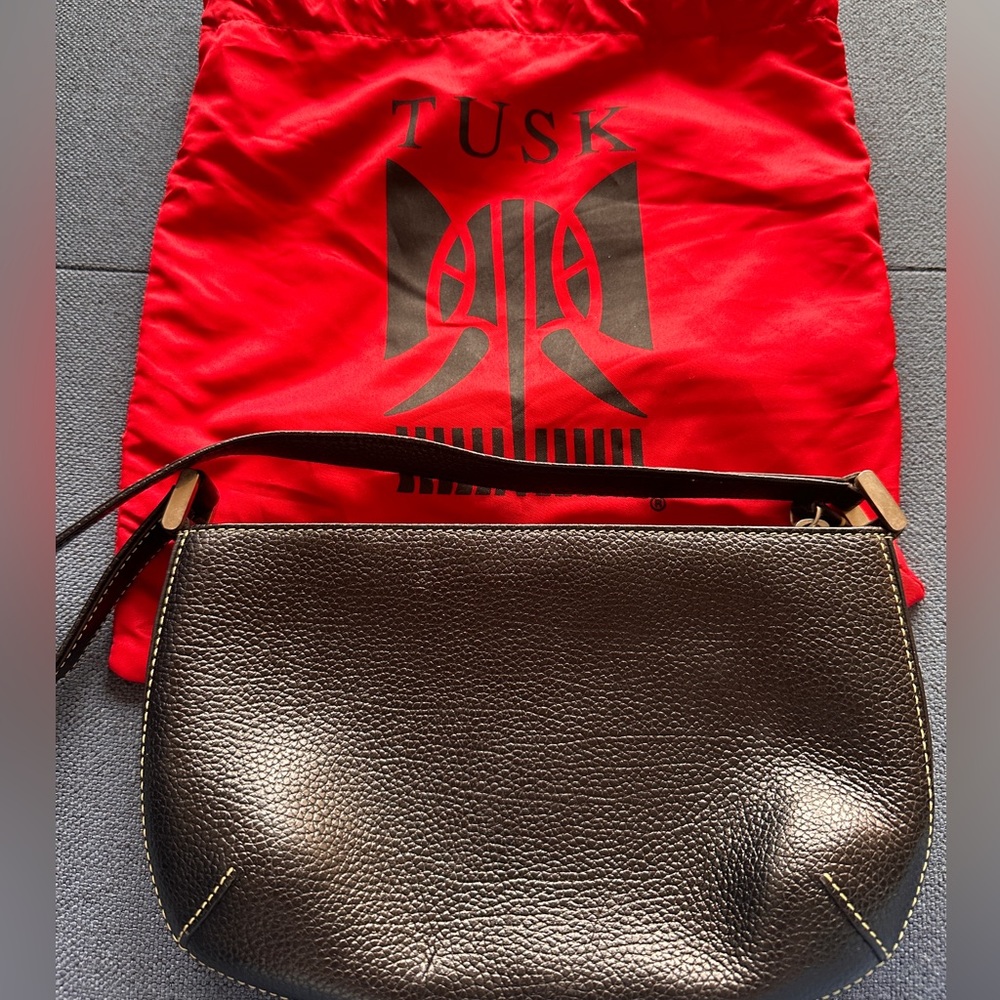 TUSK Black Hand Bag